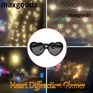 MAXGOODS1 Special Effect Glasses Fashion Durable Gifts Heart-shaped