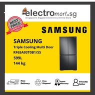 Samsung RF65A93T0B1/SS Triple Cooling Multi Door Refrigerator  Energy Rating 2 Ticks 599L