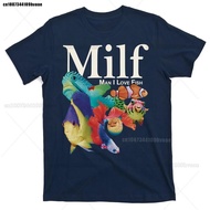 Middle-Aged Men I Love Fish Funny T-Shirt
