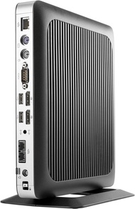 HP t630 Thin Client Mini Business Desktop PC with 23.8" FHD Monitor, Quad Core AMD GX-420GI, 16GB DD
