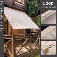 600D sunshade sail waterproof cooling insulation polyester fabric awning anti-uv outdoor garden cour