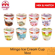 Mingo Ice Cream - Pint 250g / 473ml [HALAL] BUY 5 Get 1 FREE 3oz Cup