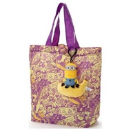 [Sold] Takara Tomy Minions Plush - Shopping Bag Kevin 迷你兵團 毛公仔：加分 環保袋