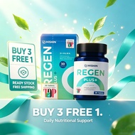 HISHIN REGEN PLUS+ Capsule 30pcs Natural Plant Extract Daily Wellness Supplement Ready Stock