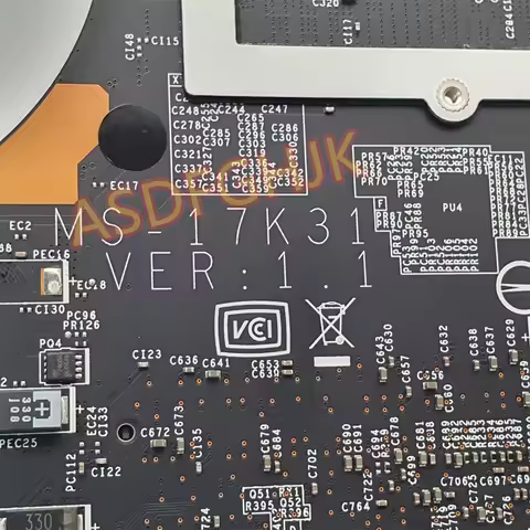 Original For MSI GE76 RAIDER 11UG MS-17K3 MS-17K31 aptop Motherboard WITH i7-11800H RTX3060 I9-11980