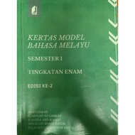 Kertas Model Bahasa Melayu STPM Sem 1