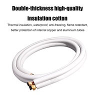 [shipping 24 hours ]1/4 1/2 [4M] ท่อเครื่องปรับอากาศฉนวนท่อทองแดง-อลูมิเนียม-ท่อทองแดงแอร์-ท่อแอร์-อ