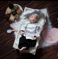 EDIT PLUS CETAK FOTO BAYI BABY PEREMPUAN CEWEK NEWBORN BARU LAHIR ALA STUDIO FOTO UKURAN 10R A3 HIAS