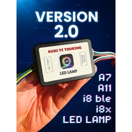 Audi TC Touring Version 2.0 LED LAMP 2025 A7 & i8ble, A11, i8x circuit controlled via phone with hig