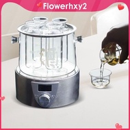 [Flowerhxy2] Sake Pot Set Sake Tank Sake Cups Japanese Gift Clear for Wedding Hotel Home