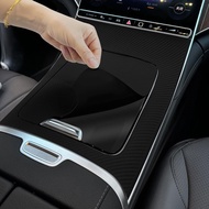 Car Center Console Gear Shift Panel Protector Cover Trim Silicone Sticker Fit for Mercedes Benz EQE 