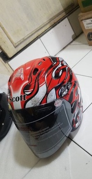 OUTWEAR MOTOR ZM 7394 HELM HAGA COPY ARAI NOT HJC SHOEI KYT TSR KBC