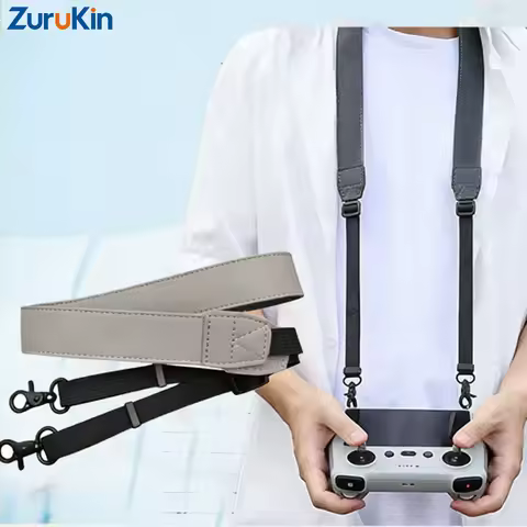 Adjustable RC Remote Controller Lanyard Neck Strap for DJI Mini 4 Pro/Mini 3 Pro/Air 3/2S Compatible