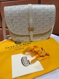 Goyard Belvedere PM Bag white 白色袋