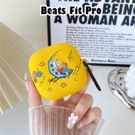 【High quality】For Beats Fit Pro Case Casing Soft Silicone Trendy Cartoon Earphone Case Cover