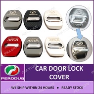 PERODUA Car Door Lock Cover Car Door Latch ALZA 2022 MYVI FACELIFT MYVI GEN 3 AXIA ATIVA ARUZ BEZZA 