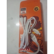 original charger cable 66W for type C and tape v