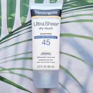 ครีมกันแดดกันน้ำ สำหรับผิวหน้า-ผิวกาย Dry-Touch Sunscreen SPF45 / SPF55 / SPF70 Travel Size 88ml (Ne