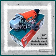READY TERLARIS MAILTANK SH 01 MESIN GERINDA TANGAN 4" MAILTANK SH01 MERAH ANGLE GRINDER MODEL MAKTEC