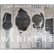Y15ZR/RS150/LC135 V2V3/EX5 METER TINTED SCREEN PROTECTOR STICKER -HOT ITEM-