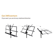 New Ammoon Tripod Stand Sheet Music - P-01 Black