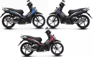 BATOK DEPAN SUPRA X 125 HELM IN HITAM / COVER FRONT SUPRA HELM IN