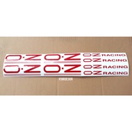OZ Racing Wheel Sticker (Oracal, Germany)