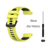 Compatible for Forerunner 965 Band 22mm Soft Silicone Strap for Garmin Forerunner 965 Solar 955/945/