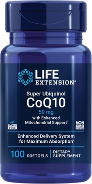 โคเอนไซม์คิวเทน Ubiquinol CoQ10 & Coenzyme Q10 (Ubiquinone)