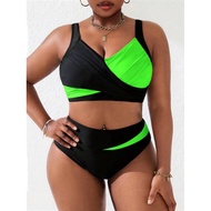 Plus Size Two Piece Swimsuit Bikini Set 0XL | 1XL | 2XL | 4XL