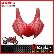 ฝาครอบไฟหน้า R15NEW ลายเคฟล่า D-Kevlar Duke Shop YAMAHA R15 NEW อะไหล่แท้เบิกศูนย์ R15 V3 ALL NEW R