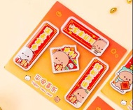 一二布布bubu dudu新年對聯磁石貼