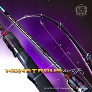 SEAHAWK fishing rod MONSTROUS LIGHT J 621SP 621BC Spinning/Casting Light Jigging 1 Piece Rod