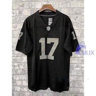 【Free Custom Name & Number】2025 Jersey NFL Men's American Football Shirt Las Vegas Raiders 17 Davant