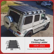 Roof Rack & Climbing Ladder For Mercedes-Benz G-Class G350 G500 G63 G400 G550 G450 - Off-Road Modifi