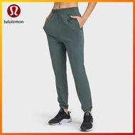 Lululemon Yoga Pants Side Pockets High Waist Elastic Loose Casual Fitness Pants D MM552