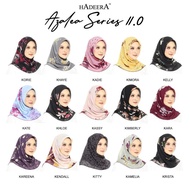 AZALEA 11.0 Hadeera Tudung Bawal Corak Bawal Printed Tudung Bawal Printed Tudung Corak Square Hijab Chiffon Bidang 48