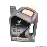 Proton Shell 5W40 Engine Oil Fully Synthetic 5W-40 Engine Oil 4L