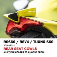 RS660 Pillion Seat Cover Motorcycle Seat Fairing For Aprilia RS 660 Tuono 660 RSV4 Passenger Seat Co