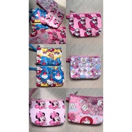 [SG LOCAL STOCK] Cartoon Cute Wallet Pouch Notes/Coins/Cardholder for Children