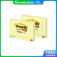 3M | 3m Post-It 657 Standard Note (102X76Mm) / Lined Grid Memo
