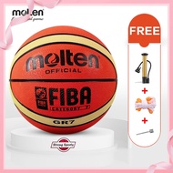 For a Molten GR7 Explosion Basketball Size 7 With 12 Panel Design Rubber Cover Molten 3 free gift ..