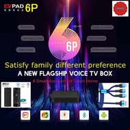 New flagship EVPAD 6P AI VOICE dual WIFI android 10 stable evpad tv box 4gb 64gb hot in Asia family