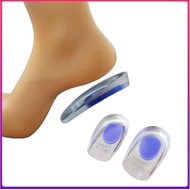 Heel Pad, Silicone Heel Cup Insole, Reduced Insole, Soft Silicone Cover, Heel Half Size Pad
