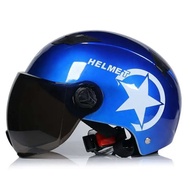 Electric Motor Car Helmet Scooter Bike Open Face Half Baseball Cap Anti-UV Safety Hard Hat Bicycle Helmet Adjustable