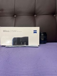 超平 完美無瑕 全套有盒 香港行貨 Zeiss ZE Milvus 50 50mm F2 Canon EF Mount