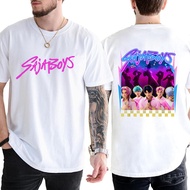 COD 2026 Witch Hunters Saja Boys Double-Sided Printed Short-Sleeved White Loose Slightly Dropped Sho