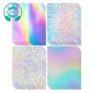24 Sheets Holographic Cardstock Card Making, Party Decoration