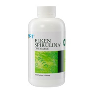 [Kedai Rasmi] Elken Spirulina Tablet (3000 Tablets x 200mg) 爱康蓝藻 3000粒