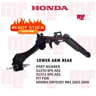 HONDA ODYSSEY RB1 2003-2008 REAR LOWER ARM (52370/71-SFE-A01)